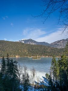 Der Eibsee bei Garmisch-Partenkirchen