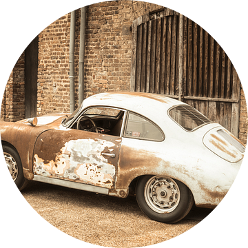 Porsche 356 vintage sportwagen met veel patina van Sjoerd van der Wal Fotografie