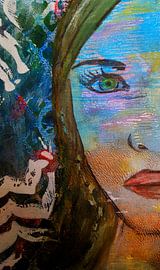 Woman  sur Femke van der Tak (fem-paintings)