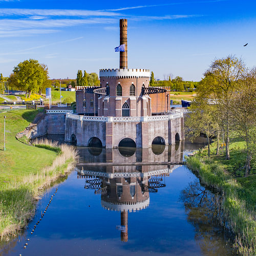 Gemaal De Cruquius, Pumpstationen