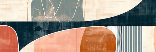 Gelaagdheid in Kleur en Lijn