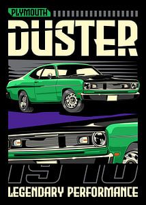 Plymouth Duster Muscle Car sur Adam Khabibi