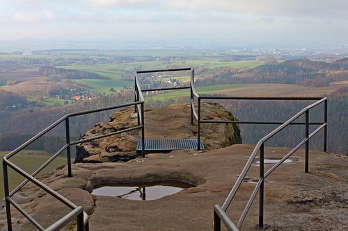 Lilienstein Westhoek (Saksisch Zwitserland / Elbezandsteengebergte)