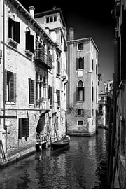 Venice: Houses reflected in a canal