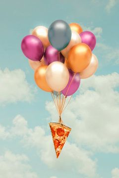 Pizza Balloon von Jonas Loose