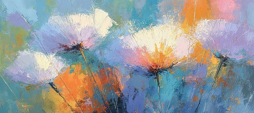 Flowers with Colours | Soft Pastel Flowers by Flower Studio