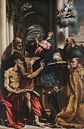 Il Pordenone, Streit um die unbefleckte Empfängnis - ca. 1528 von Atelier Liesjes Miniaturansicht