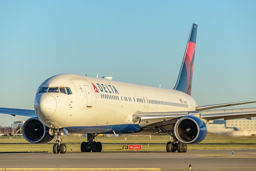 Delta Airlines Boeing 767-300. von Jaap van den Berg