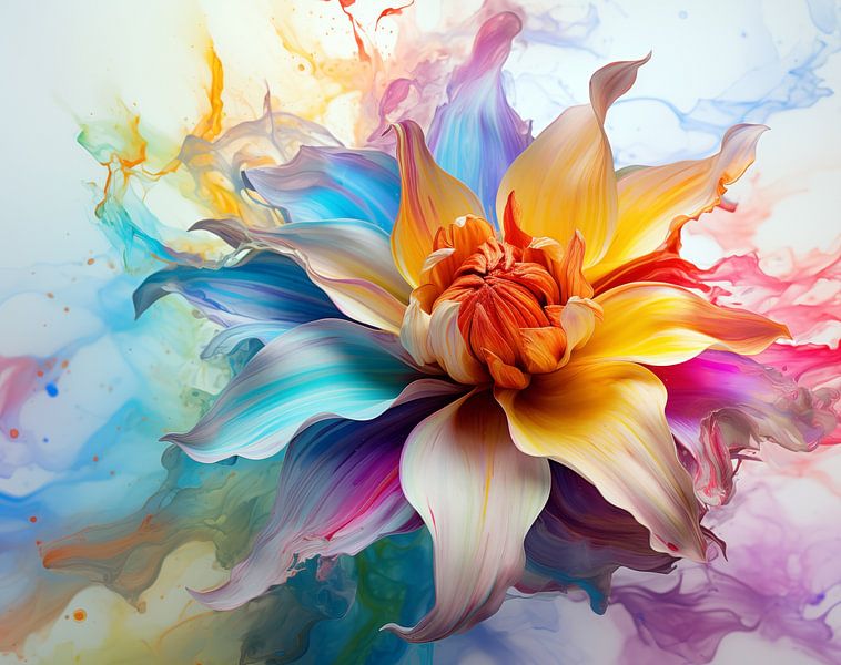 Dahlia Fiesta II by Jacky
