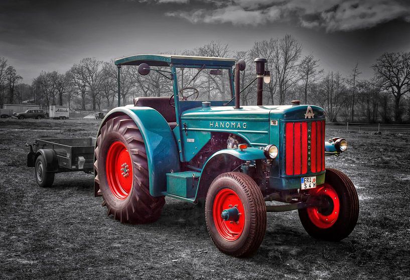 Tractor Hanomag par Peter Roder
