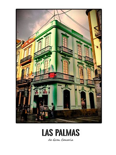 Schönes Gebäude in Las Palmas (Serie)