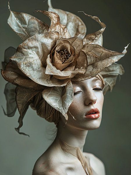 Dry flower hat by haroulita