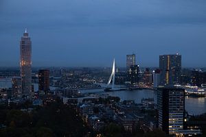 Crépuscule à Rotterdam sur Nynke Altenburg