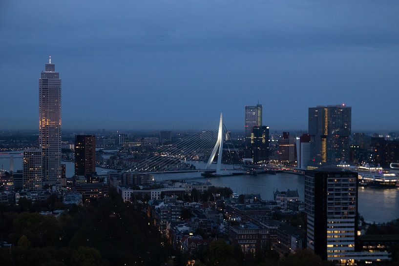 Twilight in Rotterdam by Nynke Altenburg