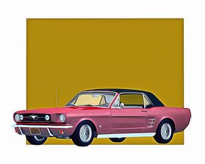 Oldtimer – Ford Mustang 1964 eingezogenes Dach