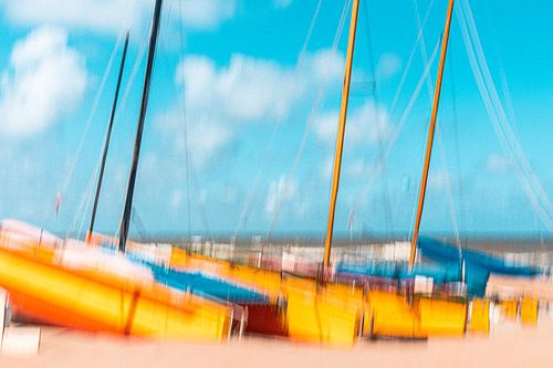 Impressie van het strand