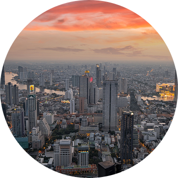 Bangkok Stad van Bernd Hartner