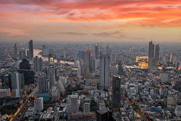 Bangkok Stad van Bernd Hartner