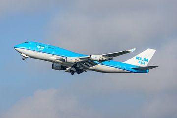 KLM Boeing 747-400 City of Mexico. van Jaap van den Berg