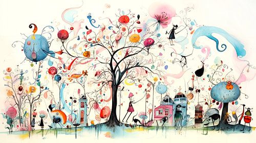 Der bunte Wald der Erfahrung