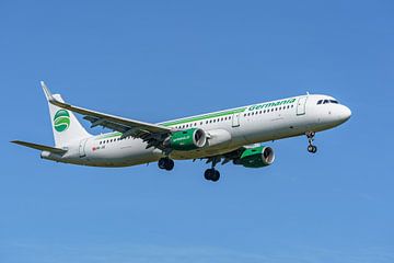 Landung Germania Flug Airbus A321-200. von Jaap van den Berg