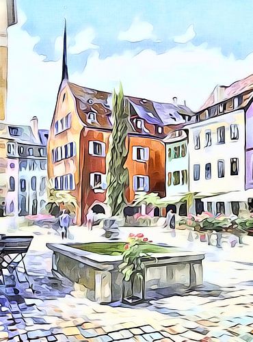 Überlingen on Lake Constance, Motif 1