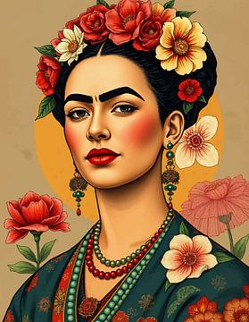 Frida Japanse kunst van MIROKKU