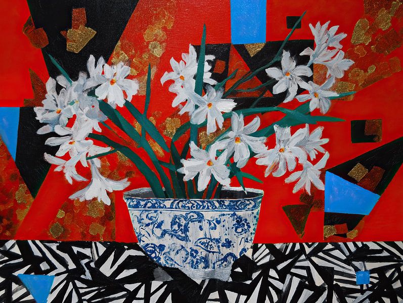 Blumenvase von Blumen Studio