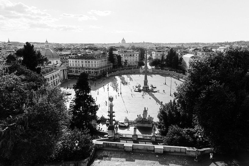 Piazza del Popolo - Rom, Italien von Suzanne Spijkers