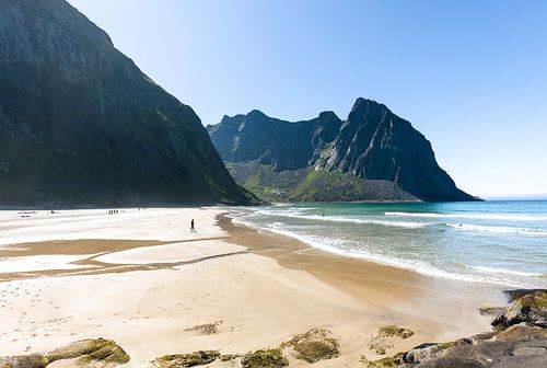 Strand van Kvalvika, Lofoten