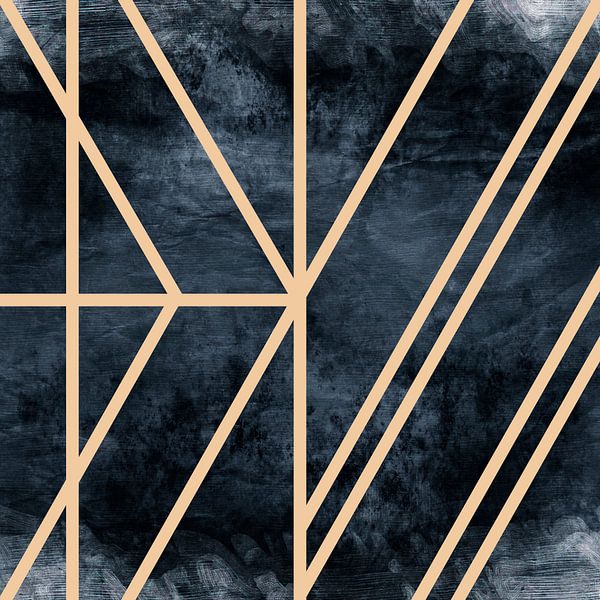 Art Deco Grey by Mad Dog Art