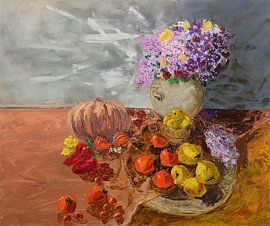 Vibrant Autumn Day by Jukyong Park