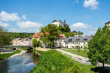 Blick auf das Schloss in Greiz Thüringen von Animaflora PicsStock