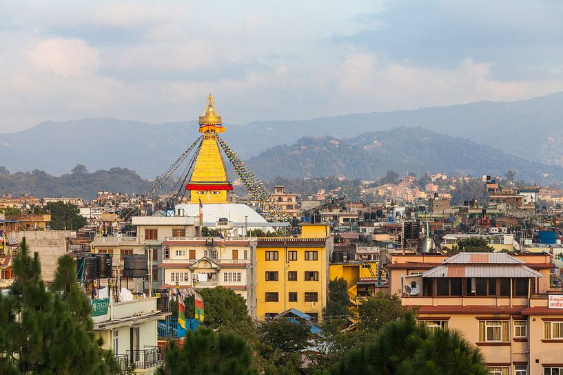 Bodnath Stupa in Kathmandu, Nepal von Jan Schuler