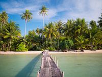Beach of tropical paradise Ko Kut