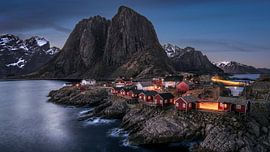 Hamnøy, Lofoten – Abendfoto von Photo Wall Decoration