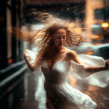 Dancing in the Rain van DNH Artful Living