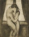 Le Baiser, Edvard Munch par Meesterlijcke Meesters Aperçu