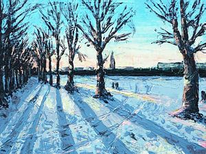 Malieveld im Winter