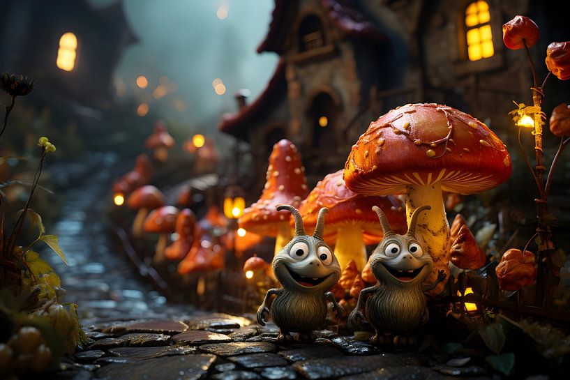 Two gnome brothers by Heike Hultsch