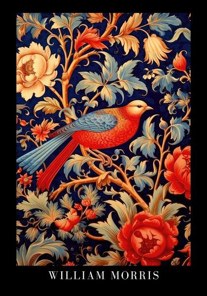 William Morris Poster by Niklas Maximilian