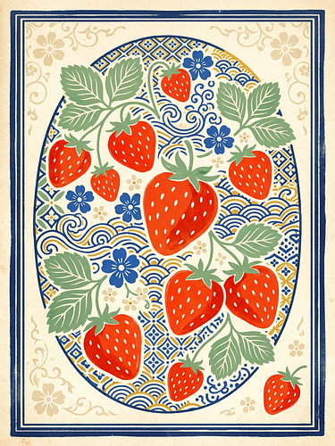Strawberry Garden Harmony