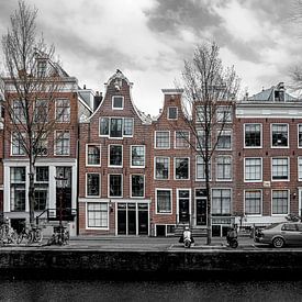 Leidsegracht Amsterdam van Johnny van der Leelie