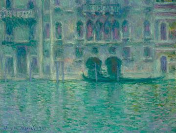 Palazzo da Mula, Venetië, Claude Monet