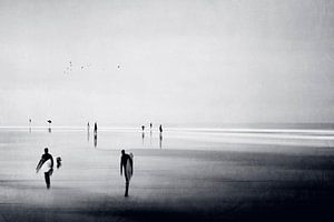 Fremde am Strand  - Abstrakte Fotografie
