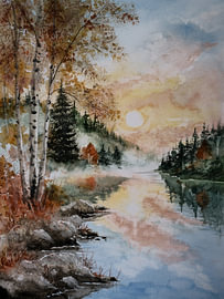 Aquarelle n° 361 sur Tania Perneel