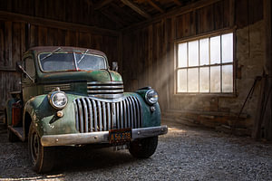 Chevrolet Pickup Art Deko in Farbe