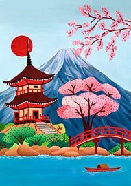 Mont Fuji sur Nidhi Kachhadiya