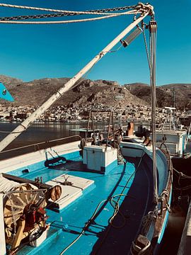 Port de Kalymnos - Grèce sur Marek Bednarek