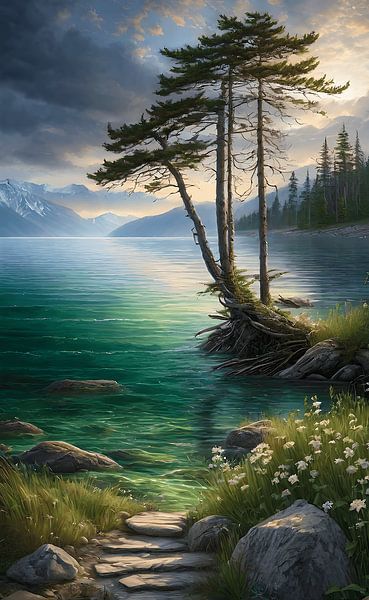 Mystical Lake Baikal von tamara widitz